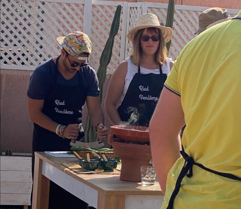 cooking class for a group or a team building